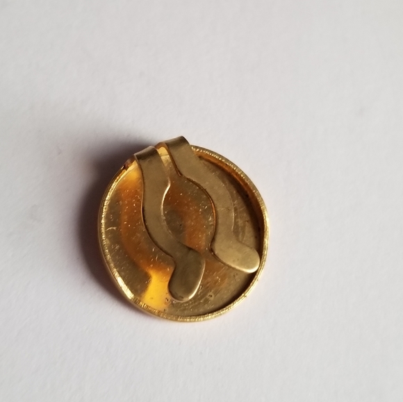 Vintage button mates by Dante button covers initial monogram gold tone J - Picture 9 of 10